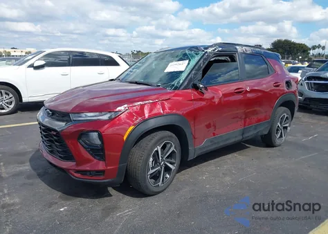 2022 Chevrolet Trailblazer Fwd Rs from USA, damaged, VIN KL79MTSL8NB099048